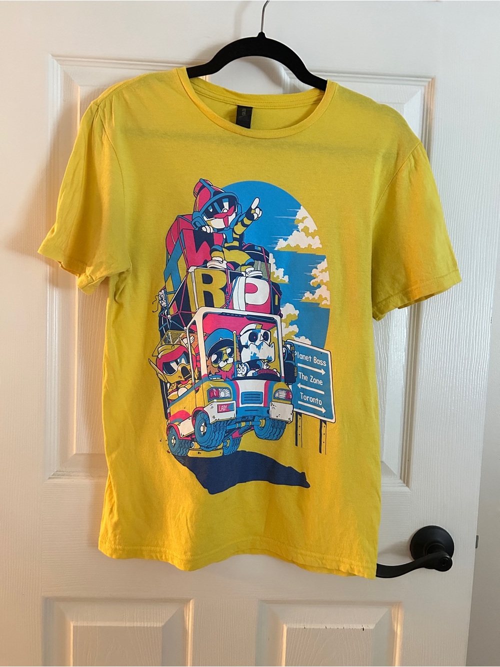 TWRP Yellow Graphic Truck Tee